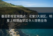 番茄影视官网盘点：花絮3大误区，明星上榜理由罕见令人惊艳全场
